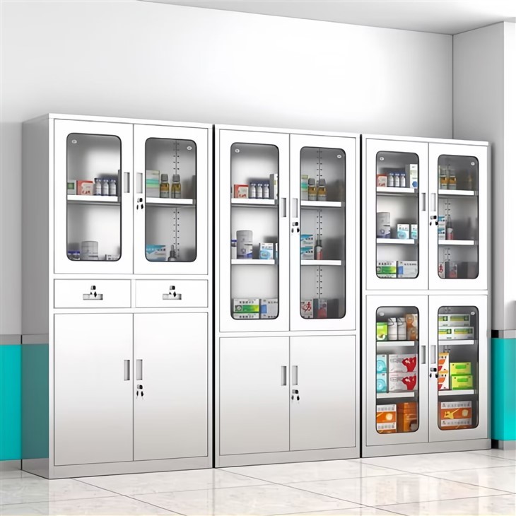 combined stainless medicine cabinet