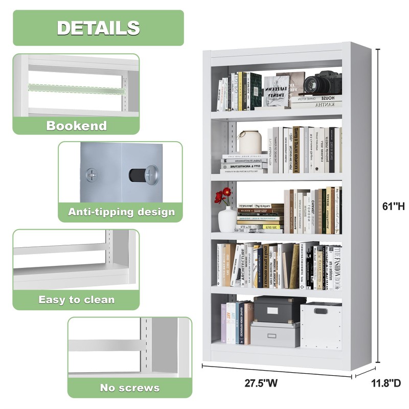 all metal bookshelf details all metal bookshelf details