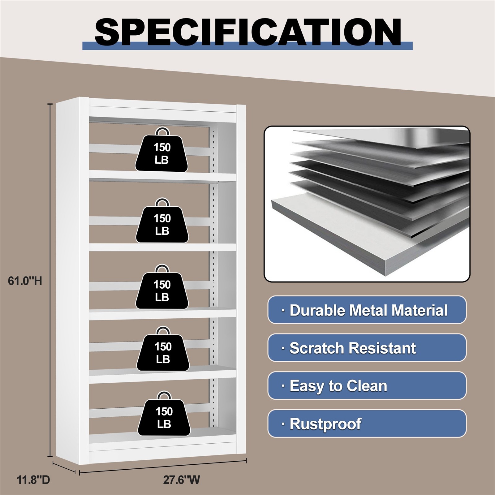 all metal bookshelf all metal bookshelf